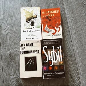 vintage classics book collection — includes all 4 titles seen here